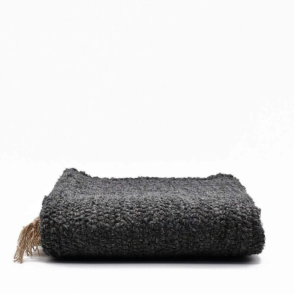 Tapis Artisanal - Gris foncé