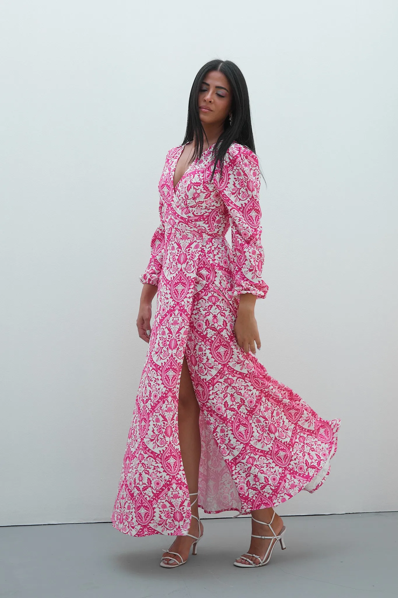 THE MAXI WRAP DRESS
