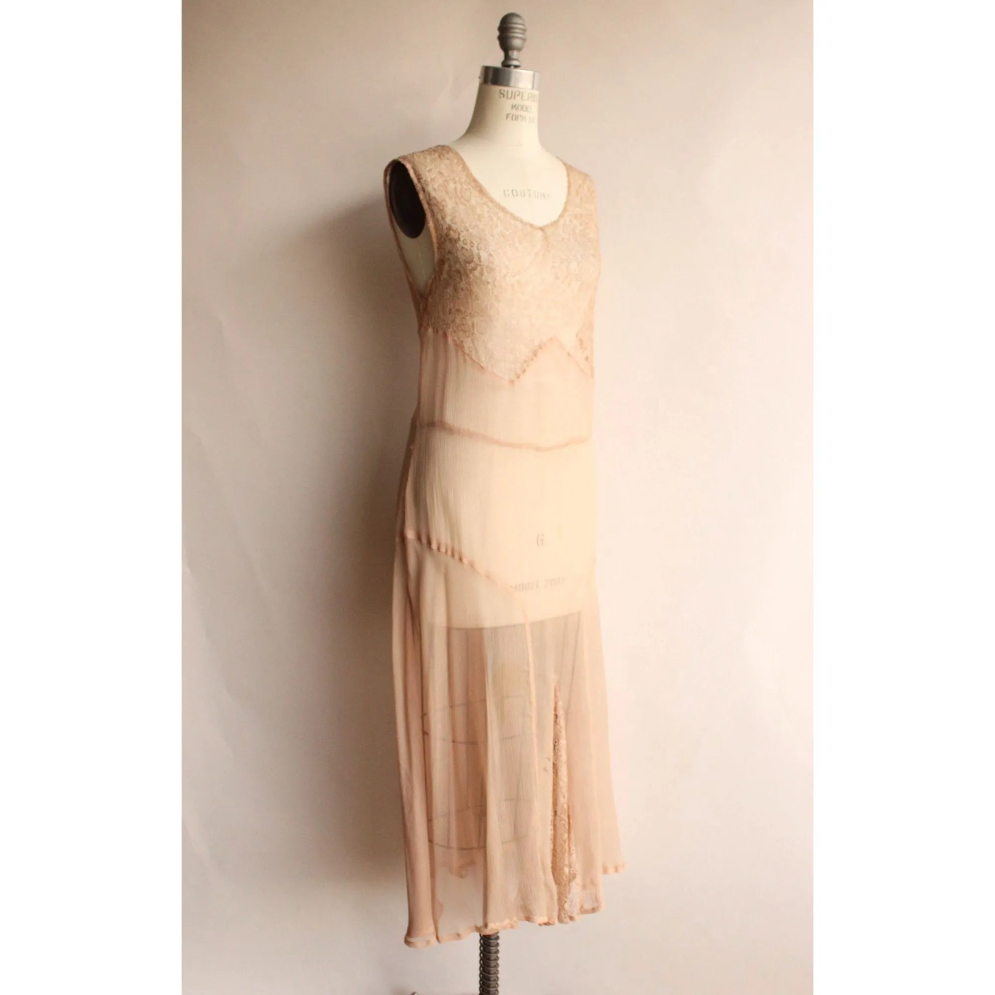 Vintage Antique 1920s Dress with Jacket and Belt