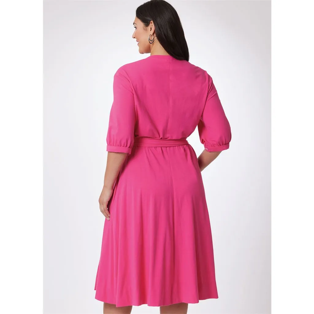 Vogue Pattern V2081 Misses' Wrap Dress by Diane Von Furstenberg