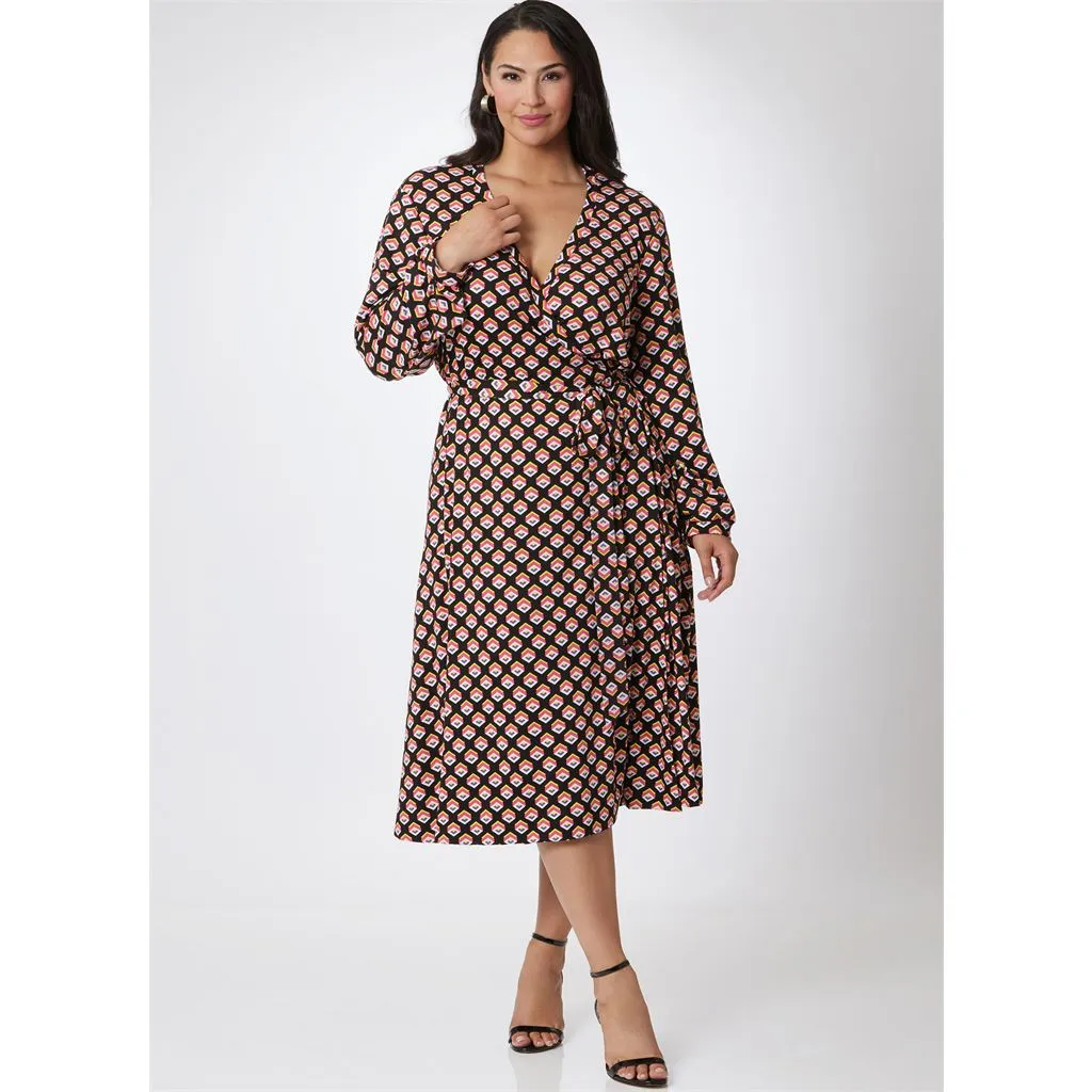 Vogue Pattern V2081 Misses' Wrap Dress by Diane Von Furstenberg