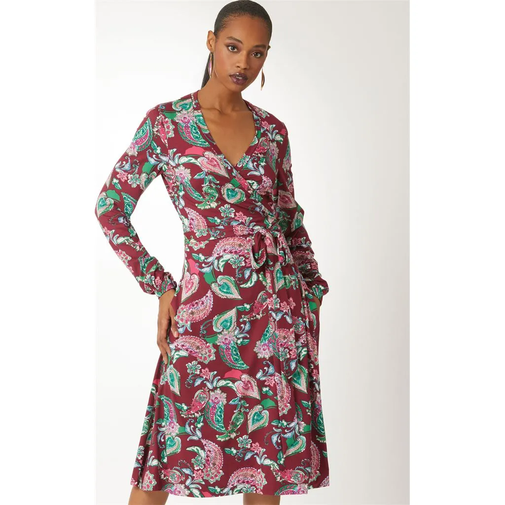 Vogue Pattern V2081 Misses' Wrap Dress by Diane Von Furstenberg