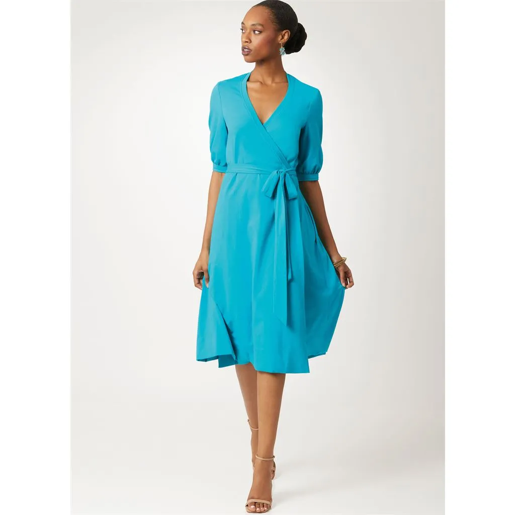 Vogue Pattern V2081 Misses' Wrap Dress by Diane Von Furstenberg