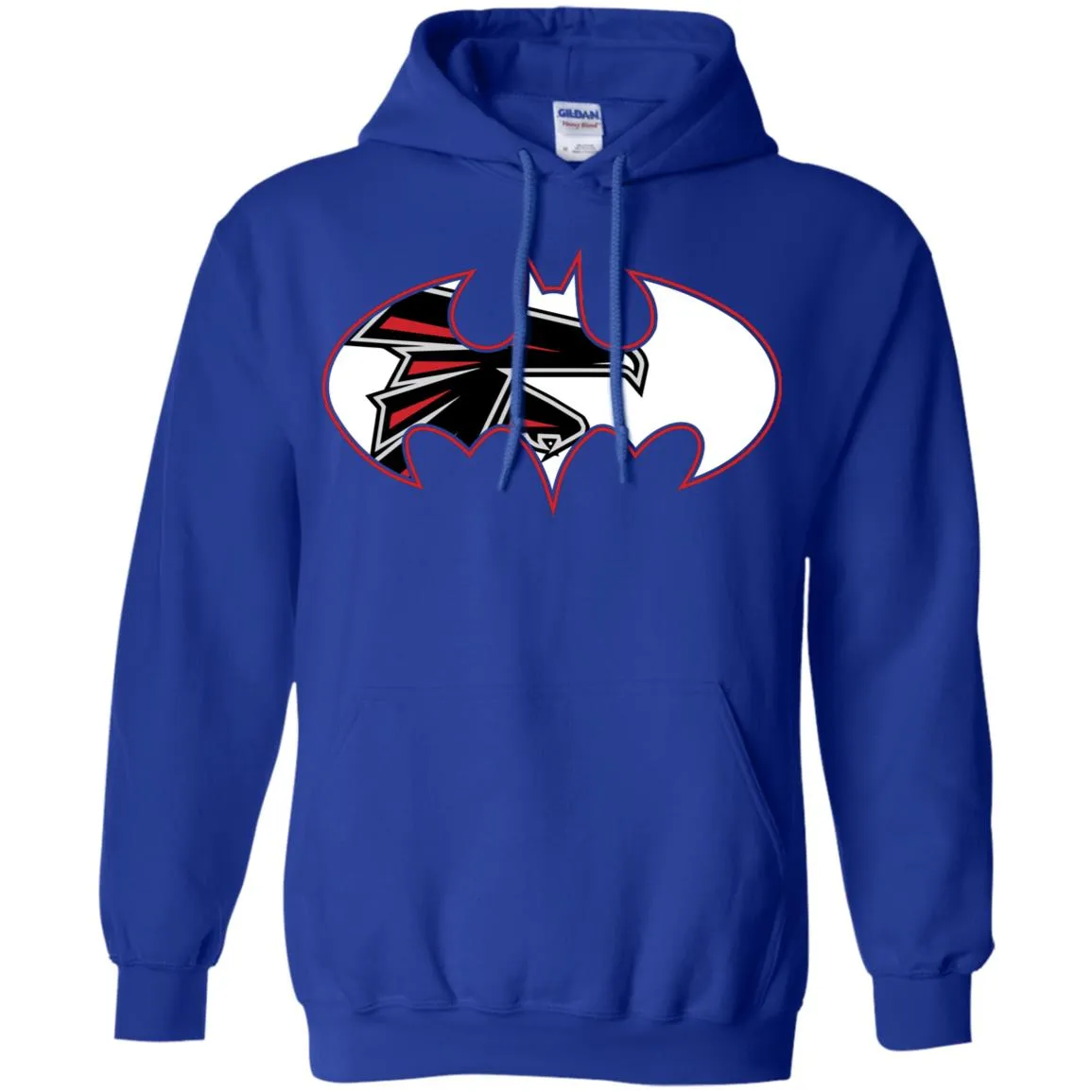 We Are The Atlanta Falcons Batman Nfl Mashup Pullover Hoodie Sweatshirt