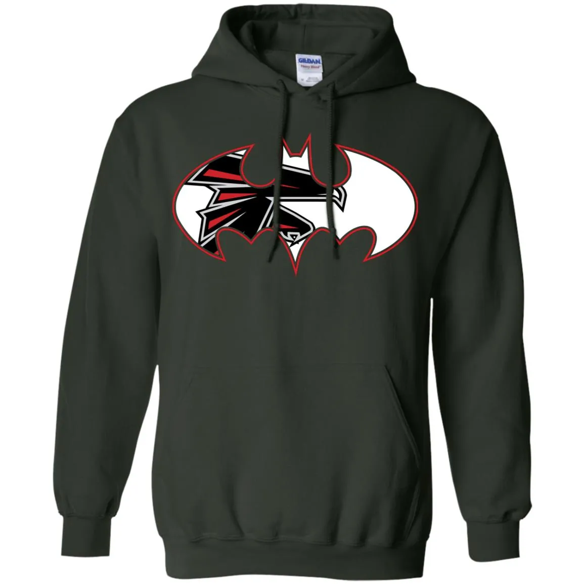 We Are The Atlanta Falcons Batman Nfl Mashup Pullover Hoodie Sweatshirt