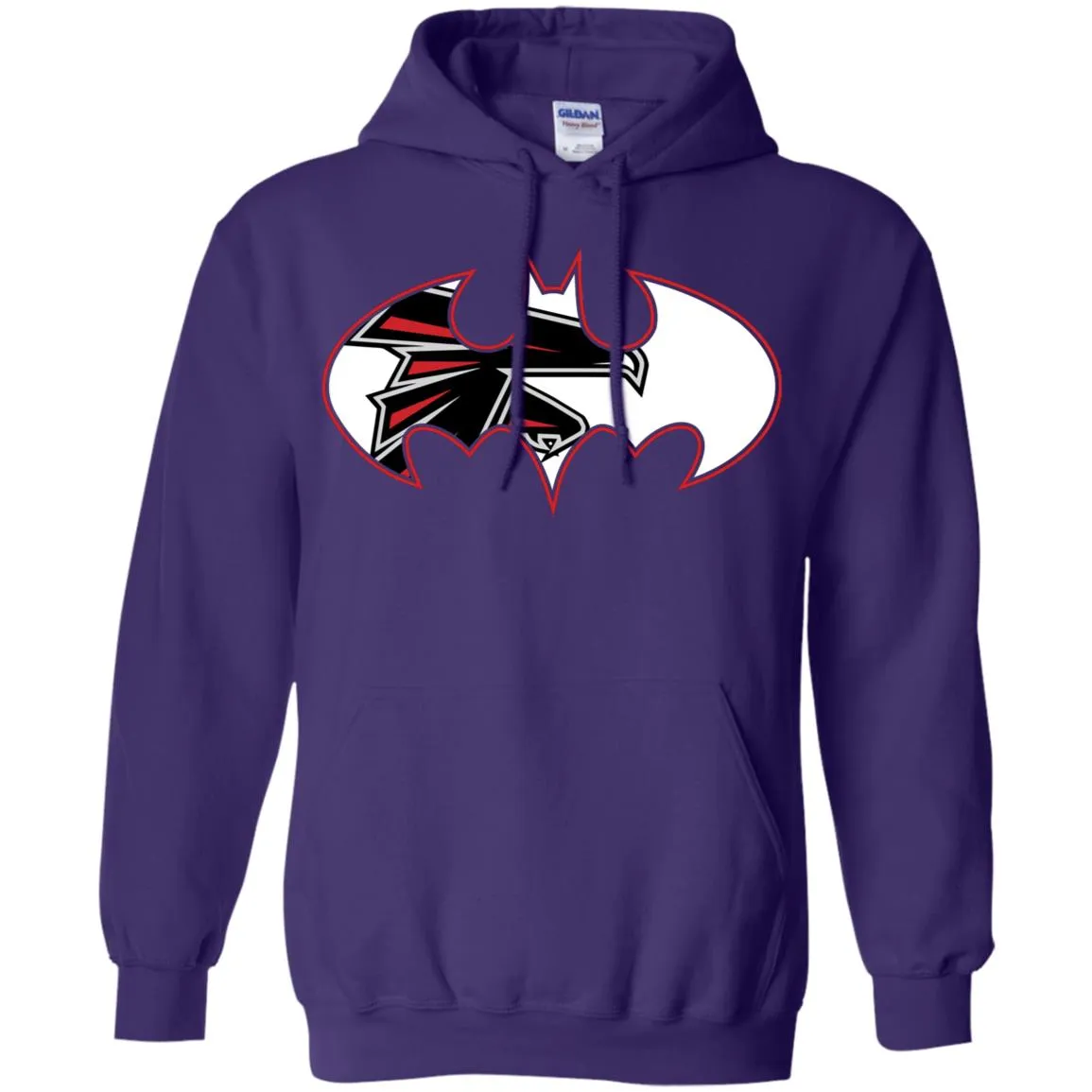 We Are The Atlanta Falcons Batman Nfl Mashup Pullover Hoodie Sweatshirt