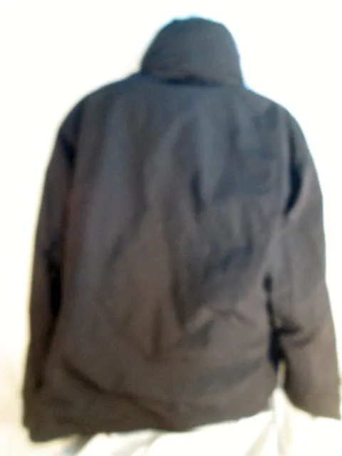 Womens 2 in 1 L.L. BEAN Ski JACKET Coat Winter Snow Parka Fleece BLACK XL SQUALL Misses