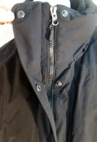 Womens 2 in 1 L.L. BEAN Ski JACKET Coat Winter Snow Parka Fleece BLACK XL SQUALL Misses