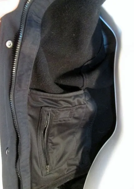 Womens 2 in 1 L.L. BEAN Ski JACKET Coat Winter Snow Parka Fleece BLACK XL SQUALL Misses