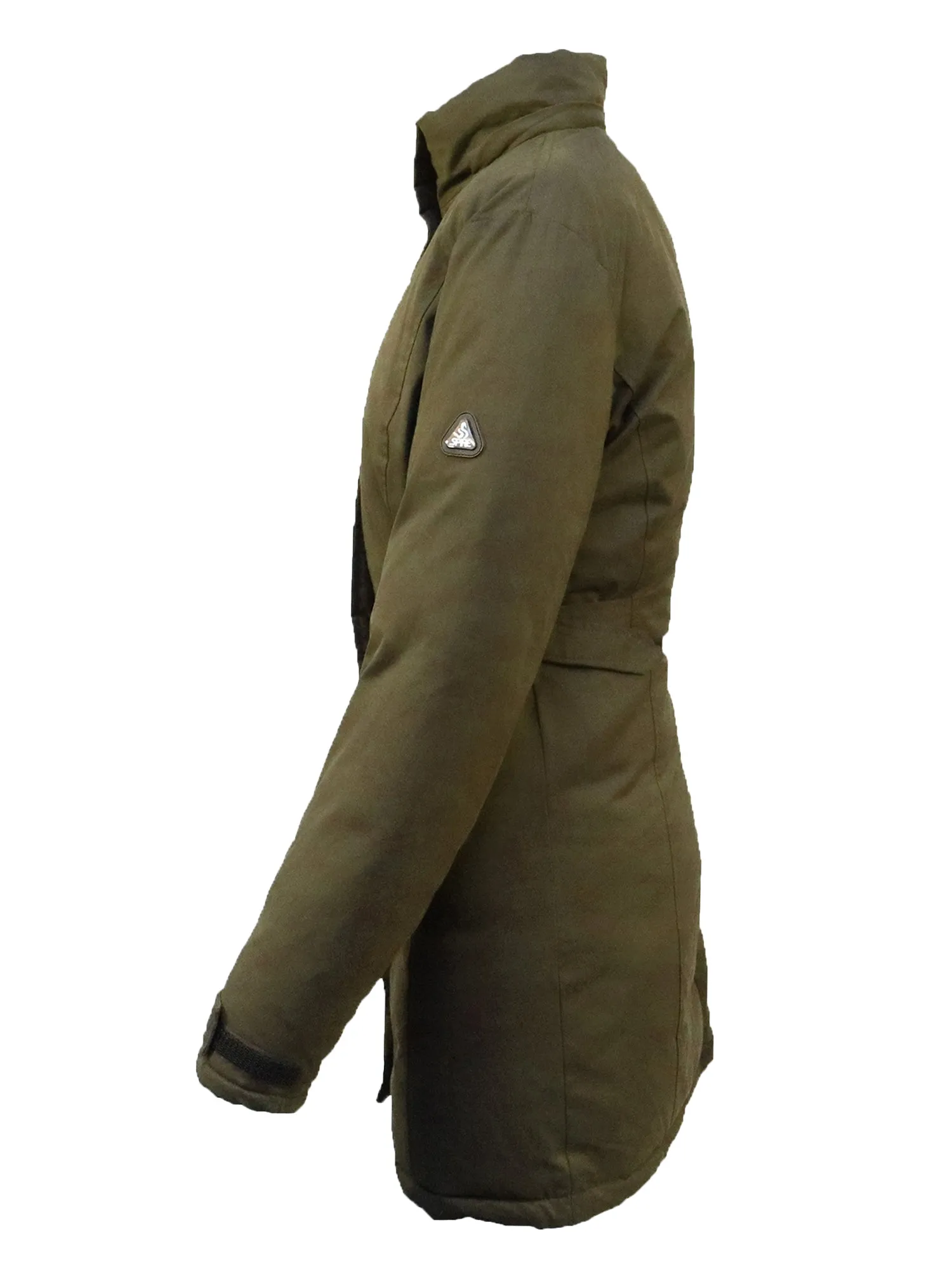 Women's Heavyweight Parka Jacket with Detachable Hood