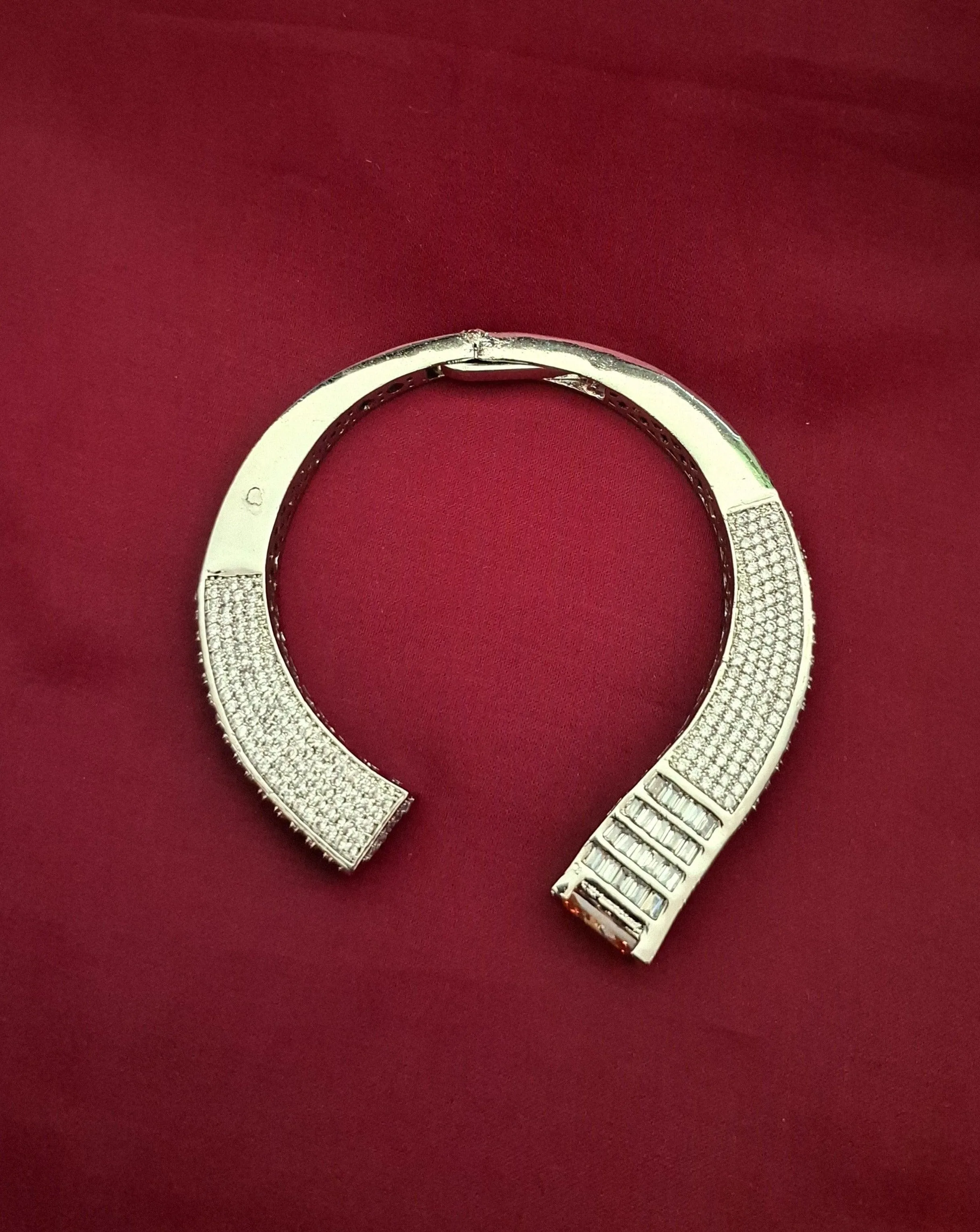 Zevarly Bianca Unique Stylish AD Bracelete